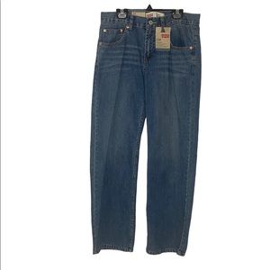 Levi’s 550 Relaxed Fit Tapered Leg Boys Size 16 Regular Blue Denim Jeans